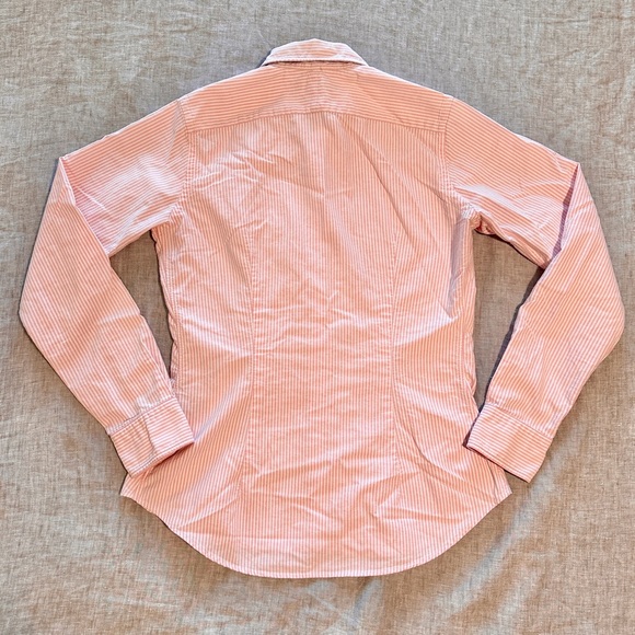 Ralph Lauren Pink Oxford Striped Shirt - Picture 6 of 9